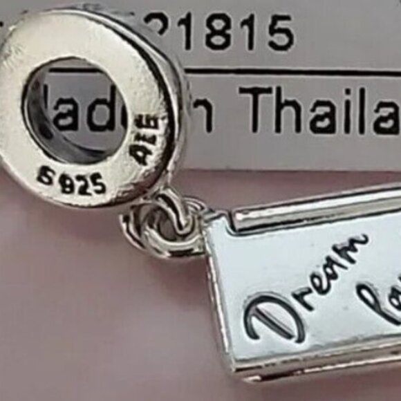 AUTHENTIC PANDORA STERLING SILVER Openable Passport Dangle Charm 792680C01 - Picture 7 of 9